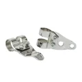 HEADLIGHT HOLDER FOR MOPED MBK 51/PEUGEOT 103 - Ø 26mm -CHROME (PAIR) -SELECTION P2R-
