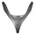 CACHE SUPERIEUR DE FACE AVANT ORIGINE PIAGGIO 125-250-300-400-500 MP3 2014< GRIS 773/B  -62443200HC-