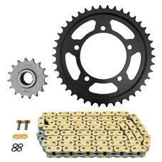 KIT CHAINE ADAPTABLE APRILIA 1000 RSV4 2011>2014, RSV4 APRC R 2012>2013, RSV4 APRC R ABS 2013>2014   525  16x42  (DIAM COURONNE 100/120/10.25)  (DEMULTIPLICATION ORIGINE)  -AFAM-