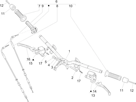 Guidon - Maître cylindre