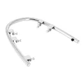 BARRE DE PROTECTION GARDE BOUE AVANT CHROME ORIGINE PIAGGIO 125-300 VESPA GTS 2022>  -1B010164-