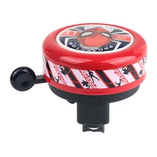 RING BELL- FOR CHILD- DISNEY SPIDERMAN RED (SOLD PER UNIT)