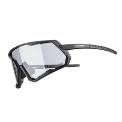 LUNETTES VELO ADULTE GIST MASK MONTURE NOIR VERRES PHOTOCHROMIC VERRES QUI S'ADAPTENT AUTOMATIQUEMENT A LA LUMINOSITE PROTECTION 100% UV -  (VERRE CAT 1-3)