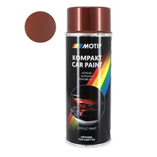 BOMBE DE PEINTURE MOTIP KOMPAKT AUTOLACK ACRYL METAL ROUGE AEROSOL 400 ml (51720)