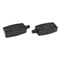 PEDAL FOR MOPED PEUGEOT 103/ MBK 40, 50 , 51/ SOLEX BLACK PLASTIC 14x125 TYPE ATOM (PAIR). -SELECTION P2R-