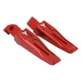 REAR FOOTRESTS FOR YAMAHA 700 MT-07 ALU CNC ANODIZED RED - With pattern (PAIR)  -AVOC-