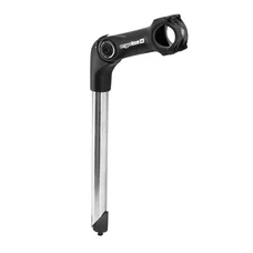 QUILL STEM FOR URBAN BIKE- ERGOTEC OCTOPUS 2 ADJUSTABLE Ø 25.4mm - FOR HANDLEBAR Ø 31.8mm Lg 90mm BLACK/SILVER (Stem tube 300mm) (APPROVED LEVEL 4)