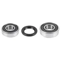 BEARING FOR CRANKSHAFT + SEALS - SKF- FOR MOPED SOLEX 3800 (KIT 6202+6203 ZKL)