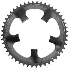 PLATEAU ROUTE 5BRA D.110 POUR SHIMANO ULTEGRA 6750  STRONGLIGHT 48DTS EXTERIEUR NOIR CT2  10V.
