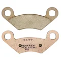 BRAKE PADS NEWFREN FOR POLARIS 400 SPORTSMAN 2001> Front   350 SPORTSMAN 4x4 1993> Front   700 SPORTSMAN 4x4 2002> Front   (L 97mm - H 39mm - thk 7mm)  (FD0302SV)  (OFF ROAD ATV SINTERED)
