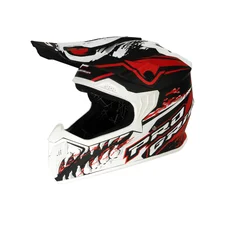 HELMET-CROSS ENDURO- PROGRIP (FOR CHILD)  3009 RED/BLACK -  YS