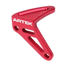 BUTEE BIELLETTE EMBRAYAGE 50 A BOITE ARTEK POUR MINARELLI 50 AM6/BETA 50 RR/RIEJU 50 MRT/SHERCO 50 SM-R, SE-R ALU CNC ROUGE
