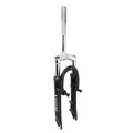 FORK- FOR MTB 20 " M-W STEEL - COIL/ELASTOMER -BLACK - TRAVEL. 50mm THREADED STEERER (220/130MM) Ø 1"-22,2 INNER