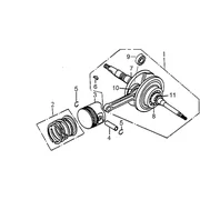 Arbre moteur cpl.