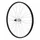 WHEEL FOR MTB- 26" FRONT - M 110 - Black - ALUMINIUM SILVER HUB - Quick release