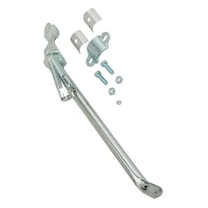 SIDE STAND FOR MOPED - PEUGEOT 103 SP, MVL - CHROMED (LENGTH 340mm)  -SELECTION P2R-