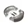 BRAKE SHOE POLINI ORIGINAL FOR MBK 50 BOOSTER -FRONT+REAR-/YAMAHA 50 BWS -FRONT+REAR- (176.0304)