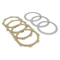DISQUE D'EMBRAYAGE MOTO ADAPTABLE HONDA 125 CB F 2015>2020  (F3609AC)  (OE STANDARD KIT)  -NEWFREN-