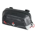 HANDLEBAR BAG FOR BICYCLE - HAPO-G CYCLINDER - BLACK on VELCRO TAPES - 2Lt. (L25 x l13.5 x h10)
