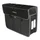 SINGLE BAG FOR BICYCLE -REAR- BASIL MALAGA - LEFT/RIGHT 17L BLACK (40x16x31cm) HOOK ON LUGGAGE RACK