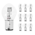 LIGHT BULB 12V 25/25W STANDART B35 FOOT BA20D CLEAR (HEADLIGHT) (SOLD PER 10)  -SELECTION P2R-