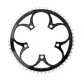 PLATEAU ROUTE 5BRA D.110 TA ZEPHYR 53DTS EXTERIEUR NOIR ALU 7075 TYPE SHIMANO 9/10V.