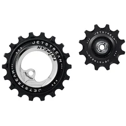 GALET DERAILLEUR TRIPEAK 11-18 DENTS CERAMIC POUR DERAILLEUR 11V. ARGENT COMPATIBLE SHIMANO RD-80xx / 70xx (JEU DE 2)