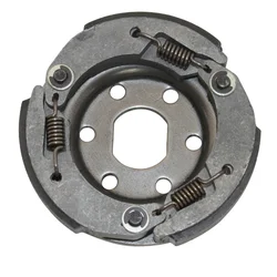 EMBRAYAGE SCOOT ADAPTABLE MBK 50 BOOSTER, NITRO/YAMAHA 50 BWS, AEROX/APRILIA 50 SR/MALAGUTI 50 F12 (DIAM 107 - 3 MACHOIRES)  -P2R-