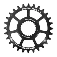 CHAINRING FOR MTB- "DIRECT MOUNT" 28 teeth TA ONE SH52 MATT BLACK ALUMINIUM- SHIMANO XTR M9100 / XT M8100 / SLX M7100/M900 - 10/11/12 Speed.