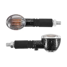 CLIGNOTANT UNIVERSEL REPLAY MICRO OVALE A AMPOULE BA9S TRANSPARENT/CARBONE AVEC TEMOIN BASE LONGUE (HOMOLOGUE CE) (PAIRE)