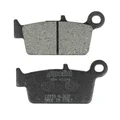 BRAKE PADS -POLINI FOR HONDA 50 LEAD / KYMCO 50 HEROISM, 50 YUP / PEUGEOT 50 SV GEO / HM 125 CRE, 50 CRE DERAPAGE  (L 75mm - H 326.4mm - thk9.7mm)  (174.0087)  (ORIGINAL)