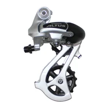 DERAILLEUR-REAR-FOR MTB- SHIMANO  7/8 SPEED. ALTUS SILVER
