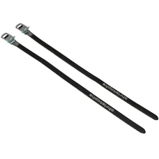 TOE CLIP STRAP- CHRISTOPHE VINTAGE 516 LEATHER BLACK (PAIR)