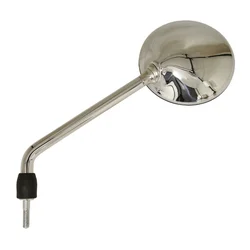 MIRROR FOR MAXISCOOTER PIAGGIO 125 VESPA LX-V 2011>, 300 VESPA GTV 2010> LEFT CHROME (OE CM073418) (CEE APPROVED)  -SELECTION P2R-