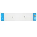 PLASTIC STRIP FOR BLANK PVC LICENSE PLATE (CAR FORMAT 520X110)-DEPT 83/EUROPE (SOLD PER UNIT)