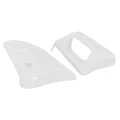 RADIATOR SIDE SPOILERS FOR PEUGEOT 103 SPX, RCX WHITE ( PAIR)  -SELECTION P2R-