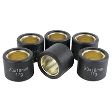 GALET/ROULEAU MAXISCOOTER MAGNETI MARELLI 23x18  17,0g  (x6)  POUR HONDA 250 FORZA, 300 SH/KYMCO 250 GRAND DINK, 250 KXR/QUADRO D-S/YAMAHA 300 XMAX