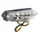 FEU ARRIERE 50 A BOITE ADAPTABLE DERBI 50 SENDA DRD, X-RACE, X-TREME/GILERA 50 SMT, RCR TRANSPARENT A LED AVEC CLIGNOTANTS (ENTRAXE FIXATION 112mm) (HOMOLOGUE CE)  -REPLAY-
