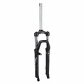 FOURCHE VTT 26 " ZOOM 565MLO A RESSORT NOIR MAT REGLABLE DEB. 80MM PIVOT LISSE 240mm 1''1/8-28,6 EXTERIEUR COMPATIBLE V-BRAKE/DISQUE