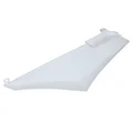 CARENAGE/COQUE AR 50 A BOITE ADAPTABLE DERBI 50 SENDA 1994>2010 BLANC BRILLANT GAUCHE  -P2R-