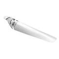 MUDGUARD FOR ROAD BIKE/MTB--VELOX-REAR-TO CLIP- DESIGN WHITE -TO CLIP UNDER THE SEAT (SOLD PER UNIT)
