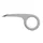 PARE/CARTER CHAINE PISTOLET HEBIE ARGENT PLATEAU 38D. (VENDU A L UNITE)  -  ajouter fixation ref 178276 et en option ref 178274