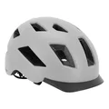 URBAN BIKE ADULT HELMET -  GIST   SMART GREY IN-MOLD - REAR LIGHTS - EURO 56-62- RATCHET SETTINGS - LUMIERE VISIBLE A 200m