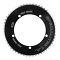 CHAINRING FOR TRACK BIKE 5 ARMS - Ø144 TA FULL TRACK 54 Teeth- BLACK ALU 7075 FOR CHAIN 3.17mm (1"1/8)