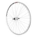 ROUE ROUTE 700 ELAN ARRIERE CFX ARGENT MOYEU ALU ROUE LIBRE 7/6V. AVEC ECROUS 32 RAYONS GALVA JANTE 13C