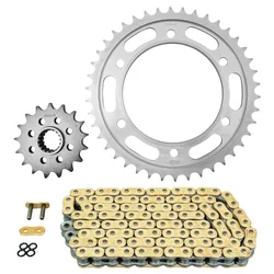 KIT CHAINE ADAPTABLE KTM 1290 R SUPER ADVENTURE S 2018>2020, 1190 ADVENTURE R ABS 2013>2016 525 17x42 (DIAM COURONNE 125/150/10.5) (DEMULTIPLICATION ORIGINE) -AFAM