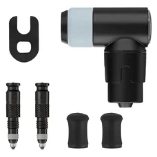 ADAPTATEUR VALVE DE PNEU TUBELESS PRESTA/SV SCHWALBE CLICK VALVE OBUS DEMONTABLE (VENDU A LA PAIRE SUR CARTE)