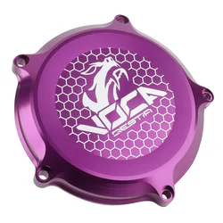 COUVERCLE EMBRAYAGE 50 A BOITE VOCA RACING POUR MINARELLI 50 AM6 / RIEJU 50 MRT / BETA 50 RR / SHERCO 50 SM-R, SE-R ALU CNC VIOLET