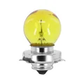 LIGHT BULB  6V 15W STANDART S3 FOOT P26S YELLOW (HEADLIGHT) (SOLD PER UNIT)  -FLOSSER-