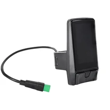 COMPTEUR / DISPLAY AVEC UNITE DE COMMANDE VAE BAFANG DP C080 CANBUS POUR MOTEUR CENTRALE M410 NOIR AVEC BLUETOOTH (LONGUEUR CABLE 230 mm)